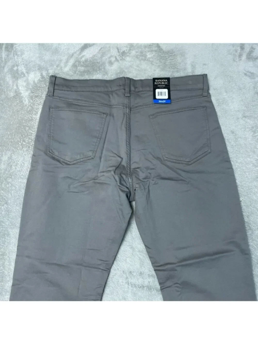 Banana Republic Men's Gray 5-Pocket Pants Size 36x29  K1334